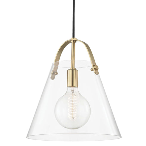 Mitzi Karin 1 Light Large Pendant Model: H162701L-AGB
