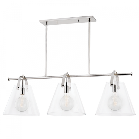 Mitzi Karin 3 Light Linear Model: H162903-PN