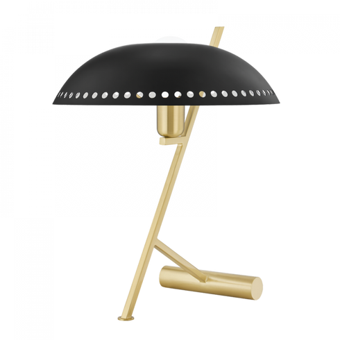 Mitzi Landis 1 Light Table Lamp Model: HL536201-PN/BK