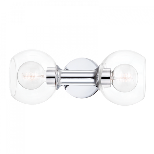 Mitzi Leslie 2 Light Bath Bracket Model: H543302-AGB