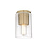 Mitzi Lula 1 Light Flush Mount Model: H135501-AGB