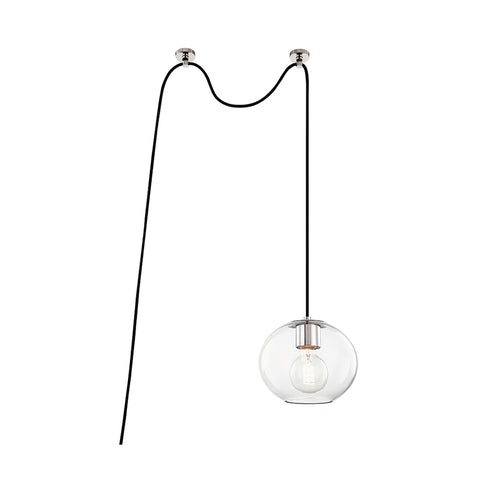 Mitzi Margot 1 Light Small Pendant Model: HL270701S-OB