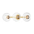 Mitzi Margot 3 Light Wall Sconce Model: H270103-AGB
