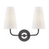 Mitzi Merri 2 Light Wall Sconce Model: H318102-PN/BK