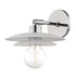 Mitzi Milla 1 Light Small Wall Sconce Model: H175101S-AGB/WH