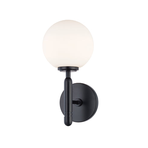 Mitzi Mina 1 Light Wall Sconce Model: H313101-BLK