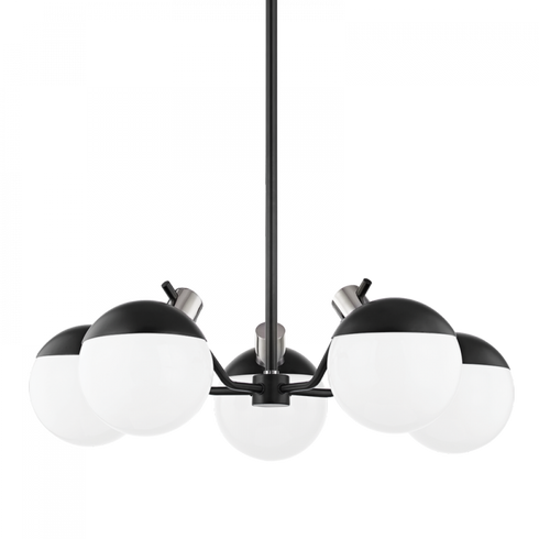 Mitzi Miranda 5 Light Chandelier Model: H573805-AGB/SBK