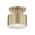 Mitzi Nora 1 Light Flush Mount Model: H159601-AGB