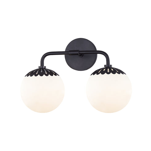 Mitzi Paige 2 Light Bath Bracket Model: H193302-OB