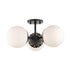 Mitzi Paige 3 Light Semi Flush Model: H193603-AGB