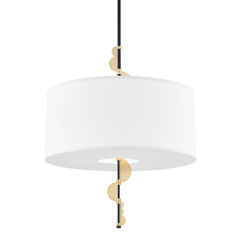 Mitzi Phoenix 3 Light Pendant Model: H386703-AGB/BK