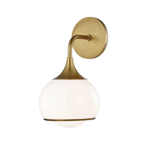 Mitzi Reese 1 Light Wall Sconce Model: H281301-AGB