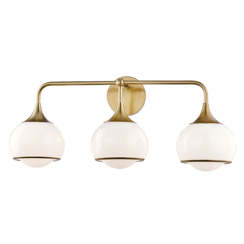 Mitzi Reese 3 Light Wall Sconce Model: H281303-AGB