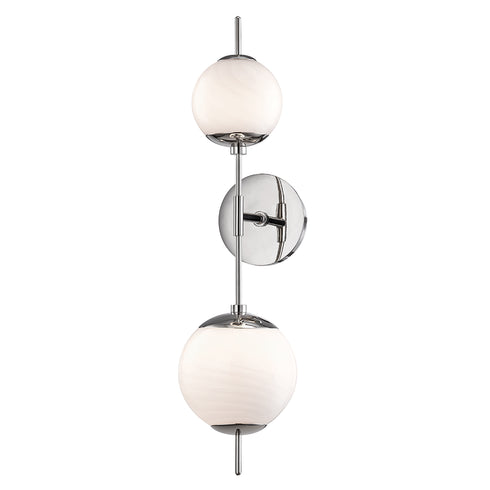 Mitzi Remi 2 Light Wall Sconce Model: H282102-AGB