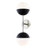 Mitzi Renee 2 Light Wall Sconce Model: H344102A-PN/BK