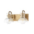 Mitzi Riley 2 Light Bath Bracket Model: H111302-AGB