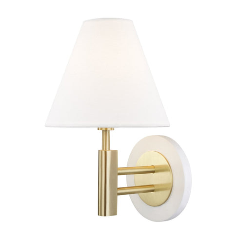Mitzi Robbie 1 Light Wall Sconce Model: H264101-AGB/BK