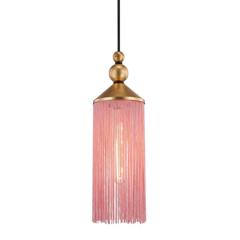 Mitzi Scarlett 1 Light Pendant Model: H300701-GL/BK