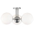 Mitzi Stella 3 Light Semi Flush Model: H105603-AGB