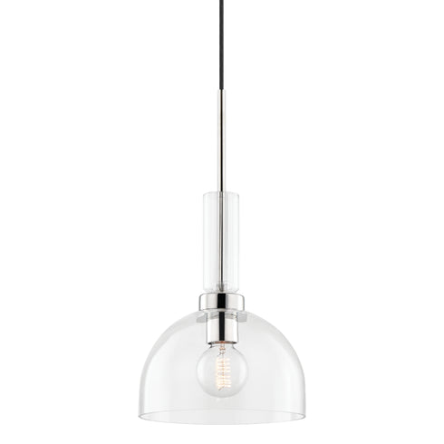 Mitzi Tabitha 1 Light Pendant Model: H384701-AGB