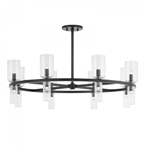 Mitzi Tabitha 16 Light Chandelier Model: H384816-SBK