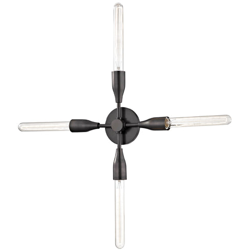 Mitzi Tara 4 Light Wall Sconce Model: H116104-AGB