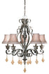 MM-CHS005AE Vaxcel Montmarte 5L Chandelier Athenian Bronze