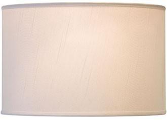 Off-white Textured Fabric Shade Wall Light