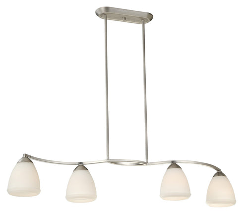 P0006 Vaxcel Helsinki 4L Pendant Brushed Nickel