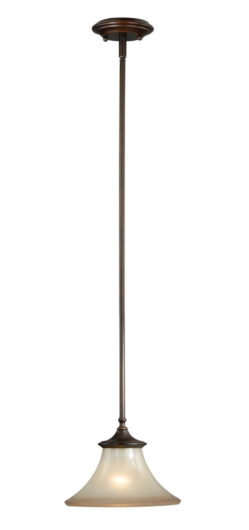 P0027 Vaxcel Sonora 9" Mini Pendant Venetian Bronze