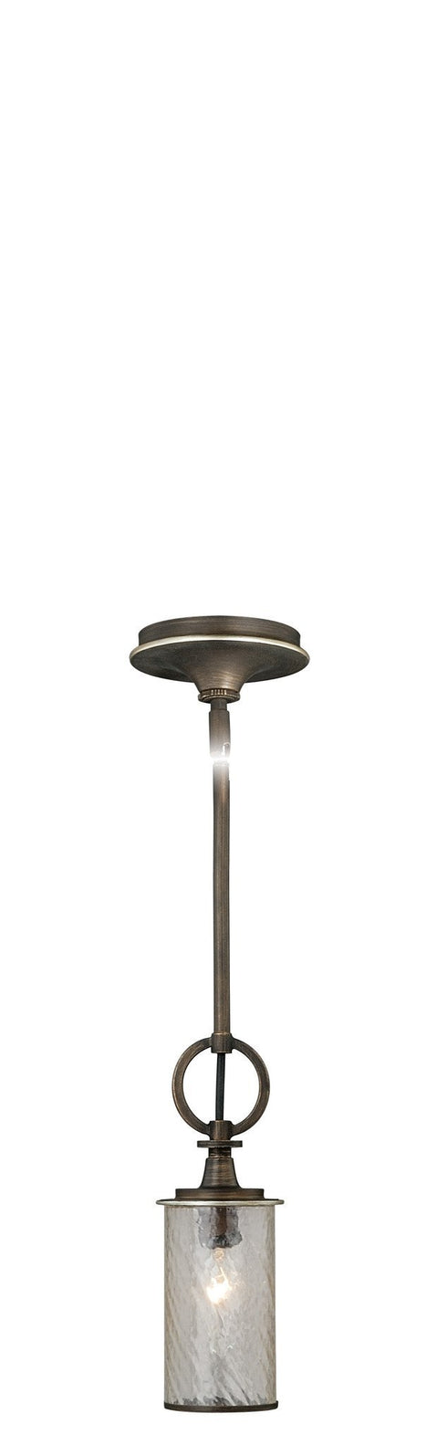 P0039 Vaxcel Simone 5" Mini Pendant Venetian Bronze