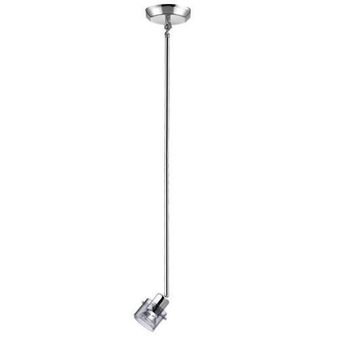 P316-1-CM Mini-Pendant with Smoked Glass Shade