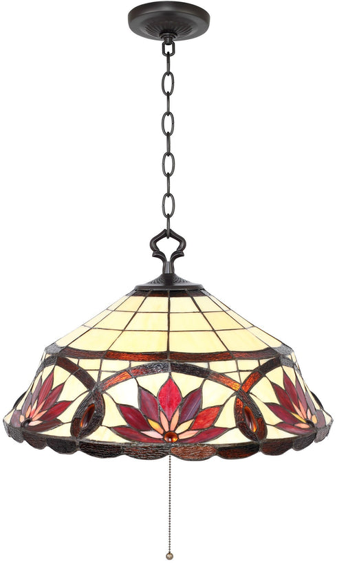 P609-20-158 Mont Royal Collection Tiffany 3 Light Chandelier