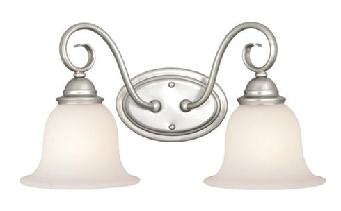 PA-VLD002BN Vaxcel Picasso 2L Vanity Brushed Nickel
