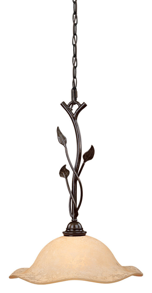 PD38825OL Vaxcel Vine 15" Pendant Oil Shale