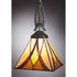 Quoizel 1 Light Asheville Mini Pendant Model: TFAS1507VA