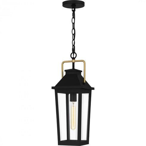 Quoizel 1 Light Buckley Outdoor Lantern Model: BUK1907MBK