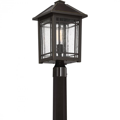 Quoizel 1 Light Cedar Point Outdoor Lantern Model: CPT9010PN