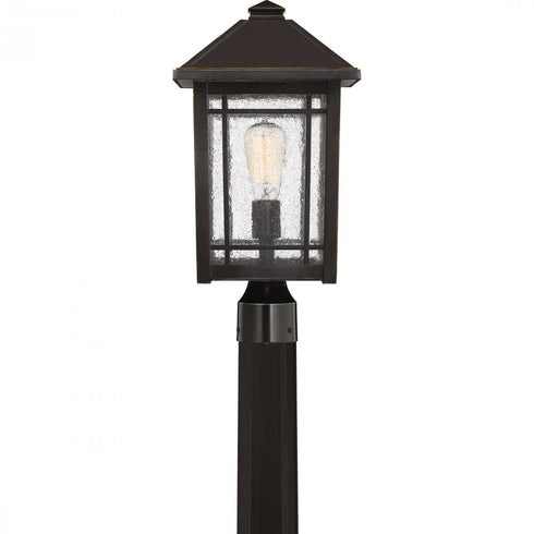Quoizel 1 Light Cedar Point Outdoor Lantern Model: CPT9010PN
