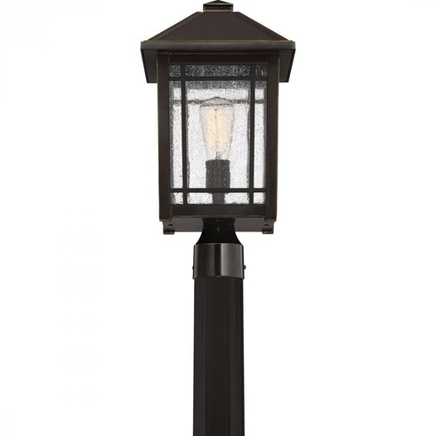 Quoizel 1 Light Cedar Point Outdoor Lantern Model: CPT9010PN