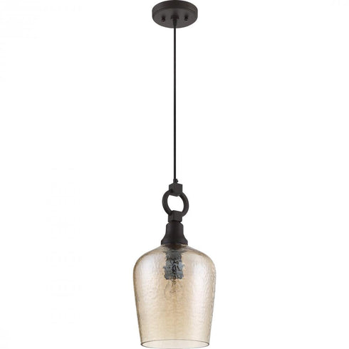 Quoizel 1 Light Kendrick Mini Pendant Model: CKKD1509WT