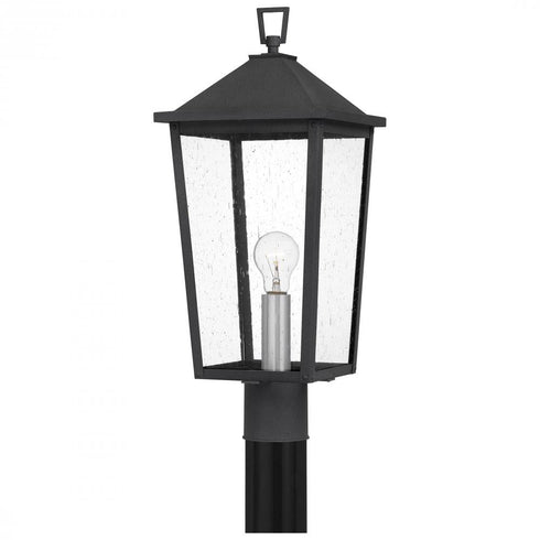 Quoizel 1 Light Stoneleigh Outdoor Lantern Model: STNL9009MB