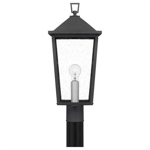 Quoizel 1 Light Stoneleigh Outdoor Lantern Model: STNL9009MB