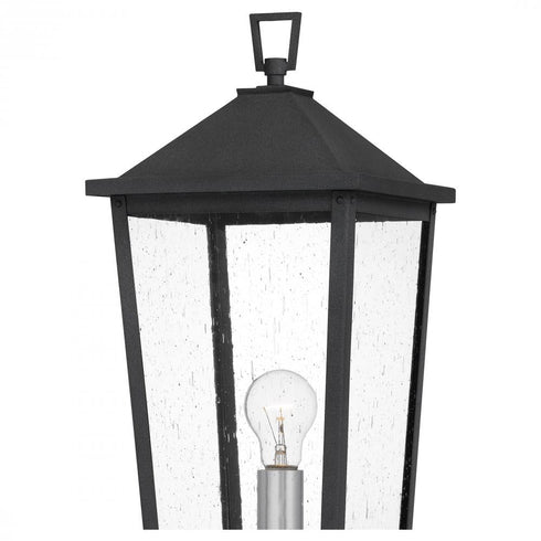 Quoizel 1 Light Stoneleigh Outdoor Lantern Model: STNL9009MB