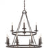 Quoizel 12 Light Voyager Chandelier Model: VYR5012ML