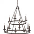 Quoizel 12 Light Voyager Chandelier Model: VYR5012ML
