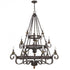 Quoizel 18 Light Noble Chandelier Model: NBE5018RK
