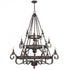 Quoizel 18 Light Noble Chandelier Model: NBE5018RK