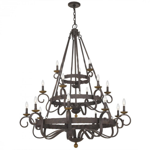Quoizel 18 Light Noble Chandelier Model: NBE5018RK