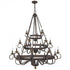 Quoizel 18 Light Noble Chandelier Model: NBE5018RK